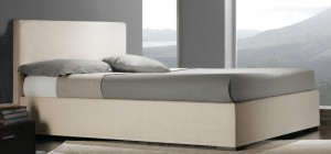 Letto Matrimoniale sfoderabile con Materasso Ortopedico o Resinform