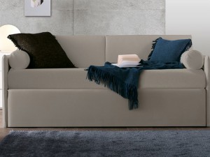 Divano Letto Ergogreen  Estraibile in ecopelle