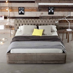 Letto Ennerev modello Verdana con contenitore Letto Ennerev modello Verdana con contenitore